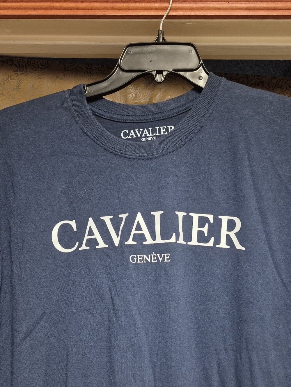 Cavalier Genève Men's Navy Logo T-Shirt